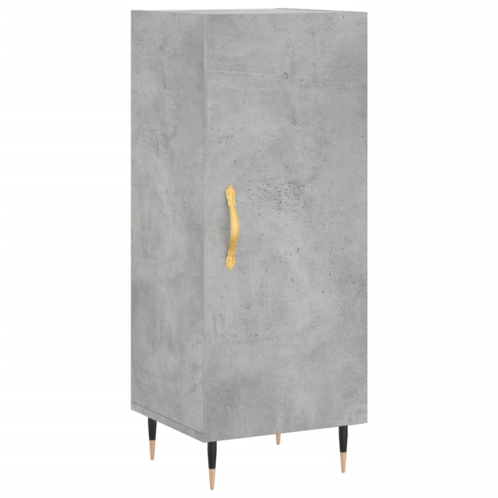 Skap Betonggrå 34,5x34x180 cm