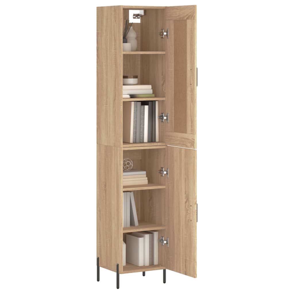 Skap Sonoma Eik 34,5x34x180 cm