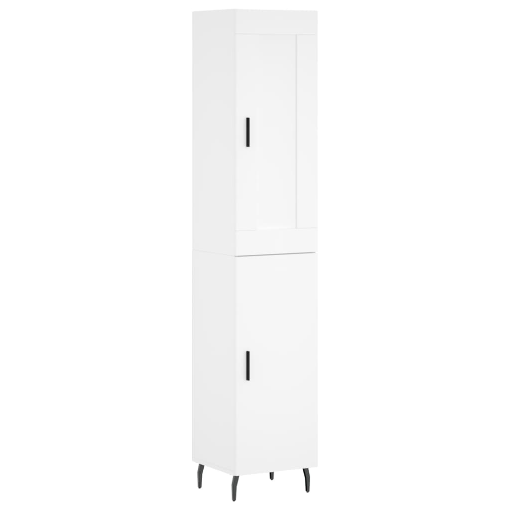 Skap Hvit 34,5x34x180 cm