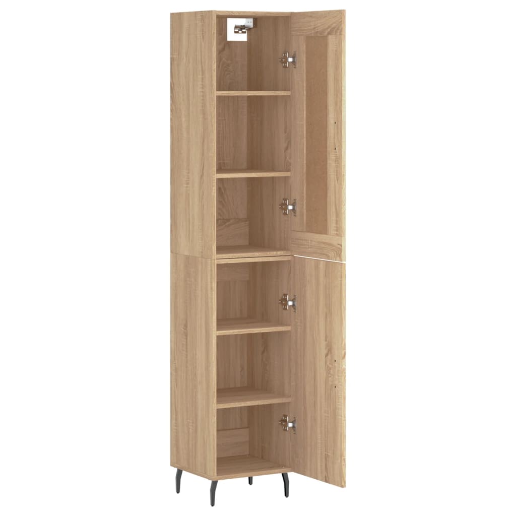 Skap Sonoma Eik 34,5x34x180 cm