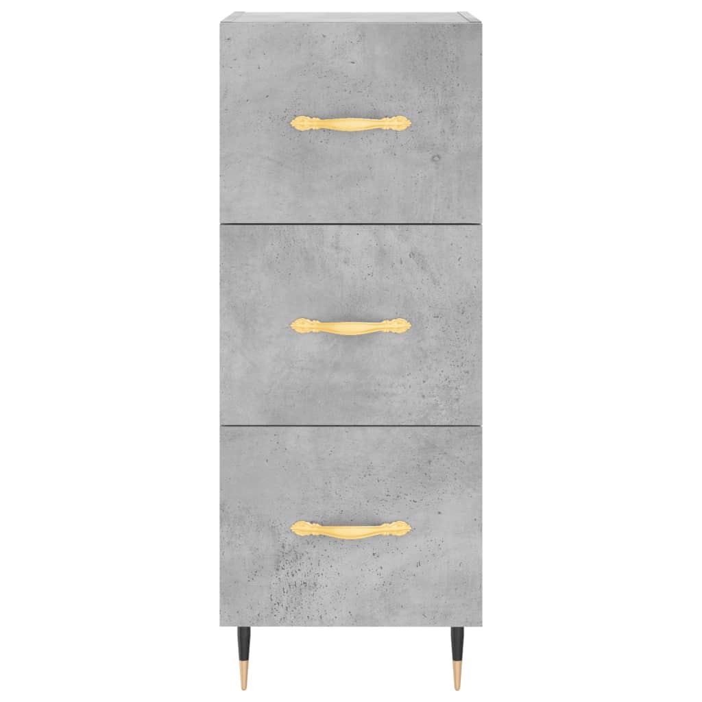 Skap Betonggrå 34,5x34x180 cm