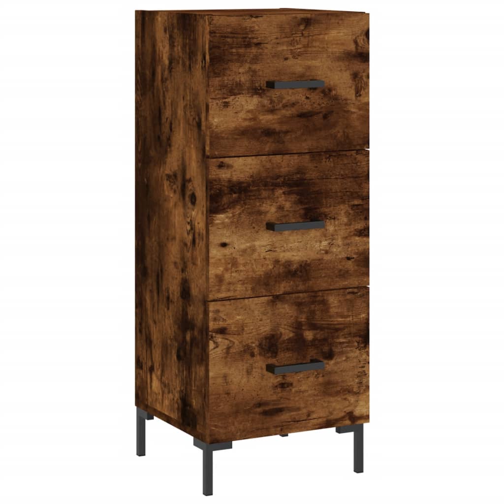 Skap Røkt Eik 34,5x34x180 cm