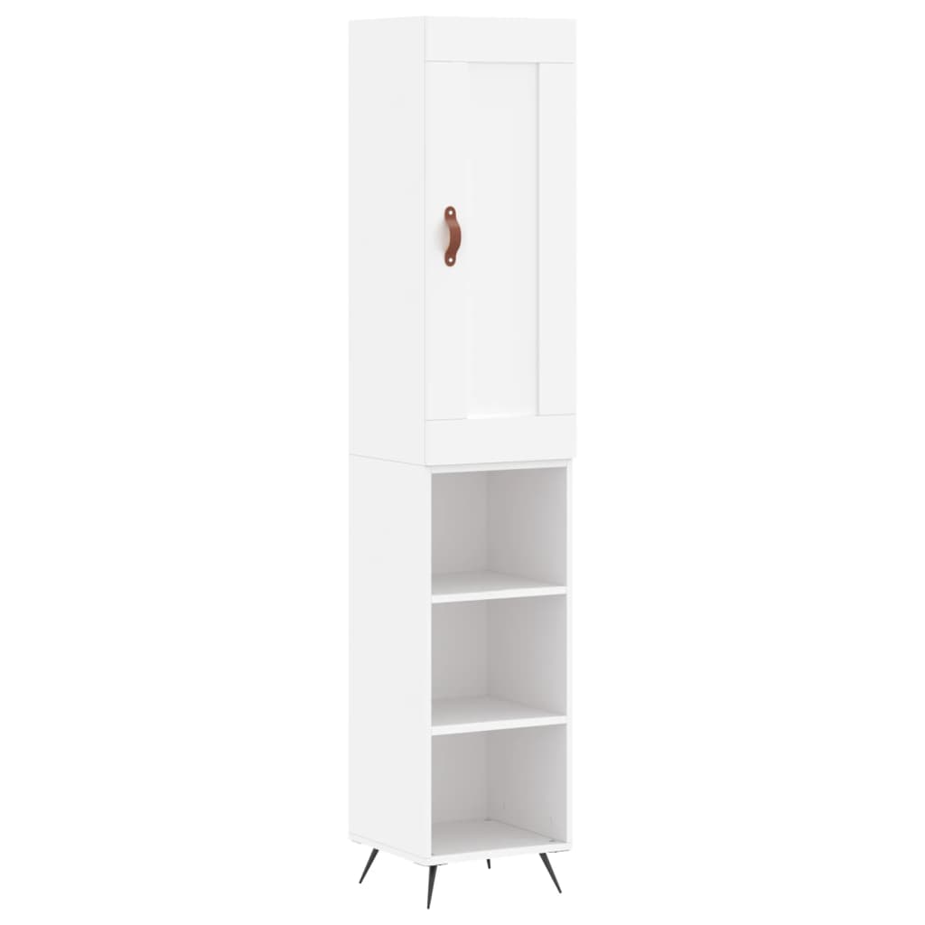 Skap Hvit 34,5x34x180 cm