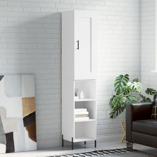 Skap Hvit 34,5x34x180 cm