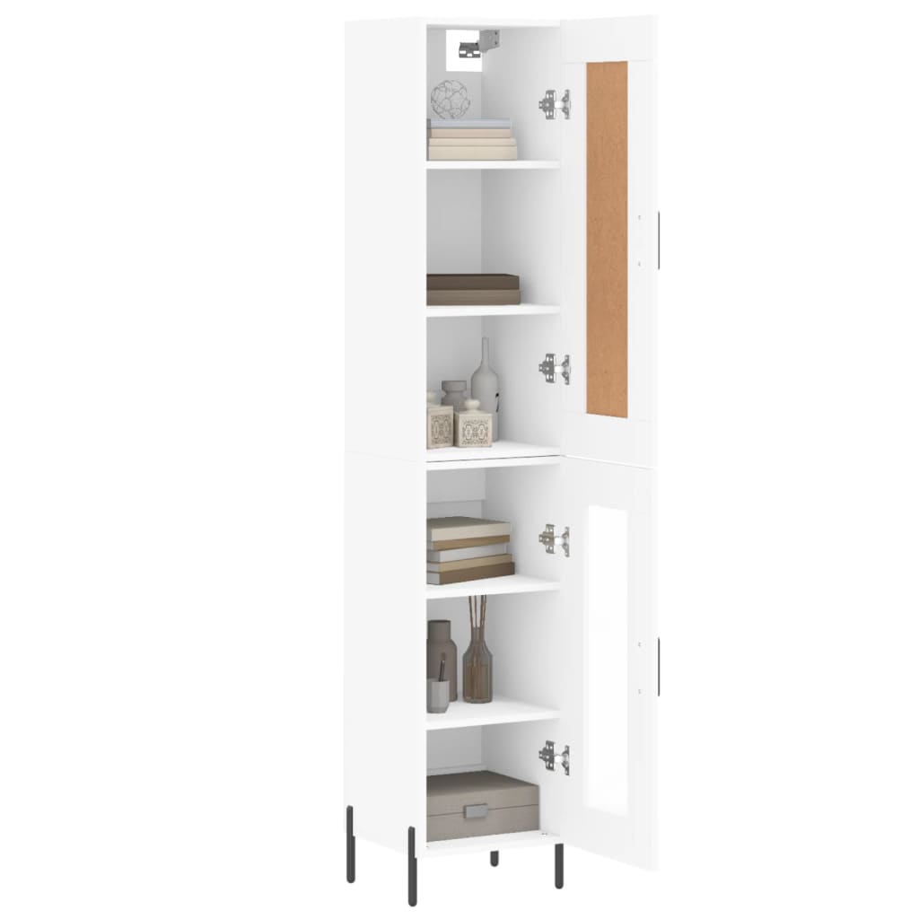 Skap Hvit 34,5x34x180 cm