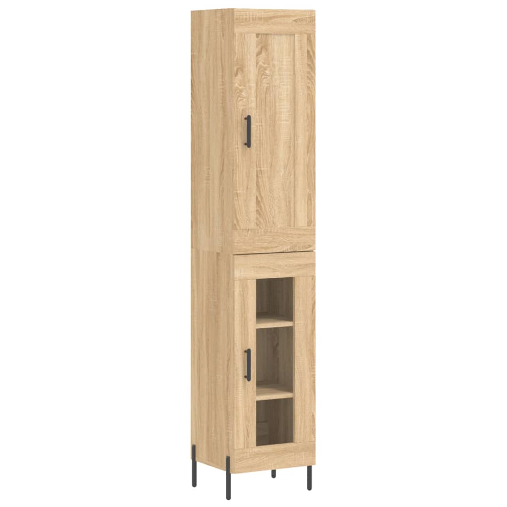 Skap Sonoma Eik 34,5x34x180 cm