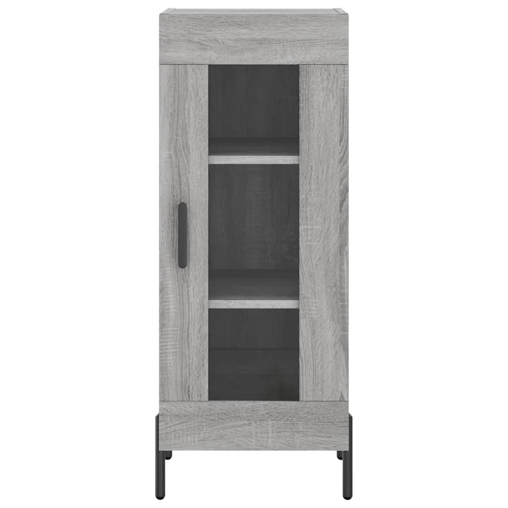Skap Sonoma Grå 34,5x34x180 cm