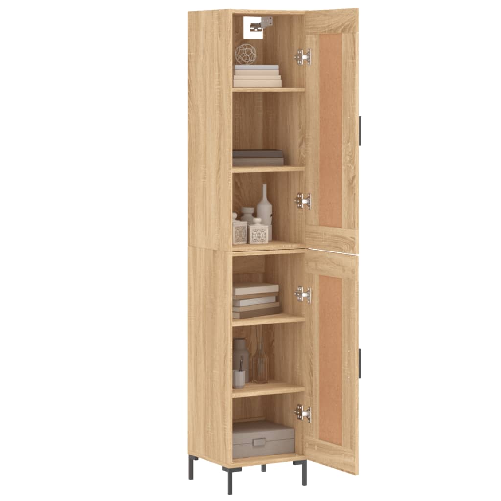 Skap Sonoma Eik 34,5x34x180 cm