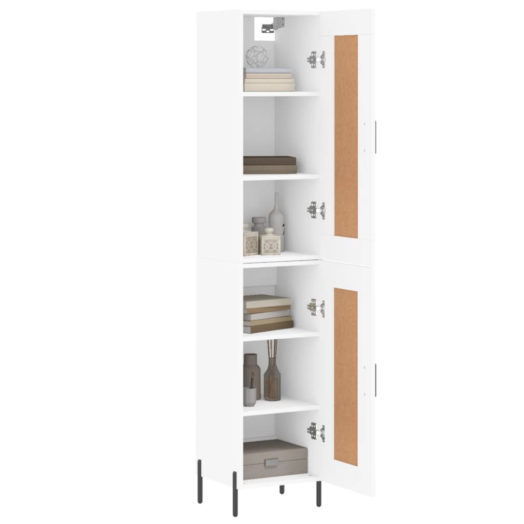Skap Hvit 34,5x34x180 cm