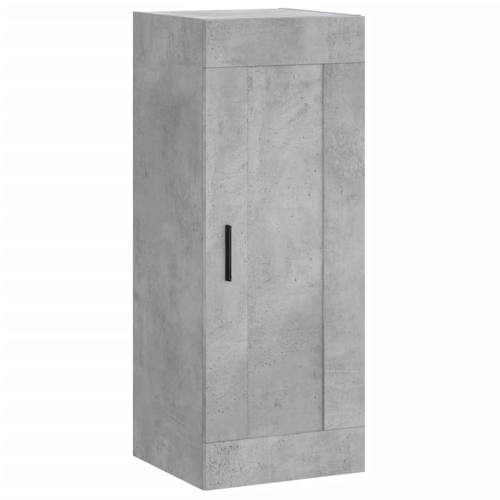 Skap Betonggrå 34,5x34x180 cm