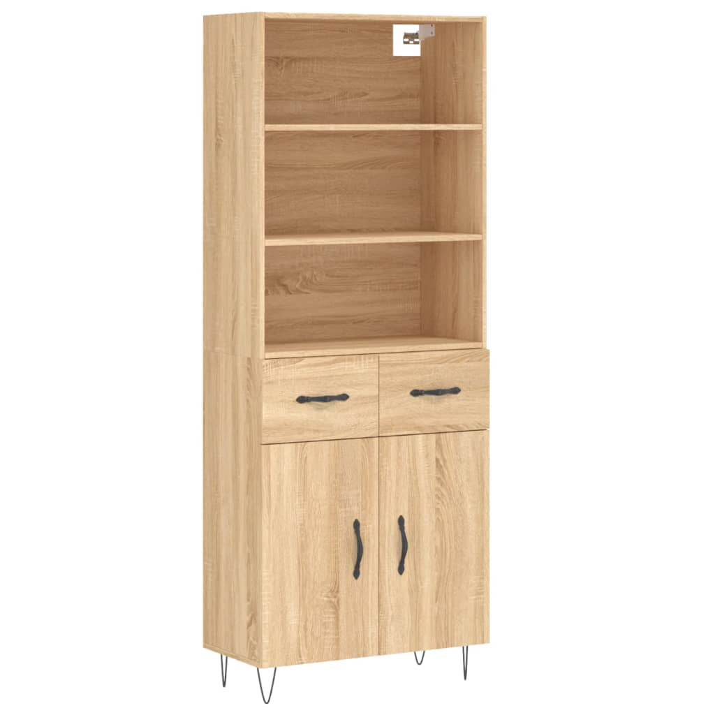 Skap Sonoma Eik 69,5x34x180 cm