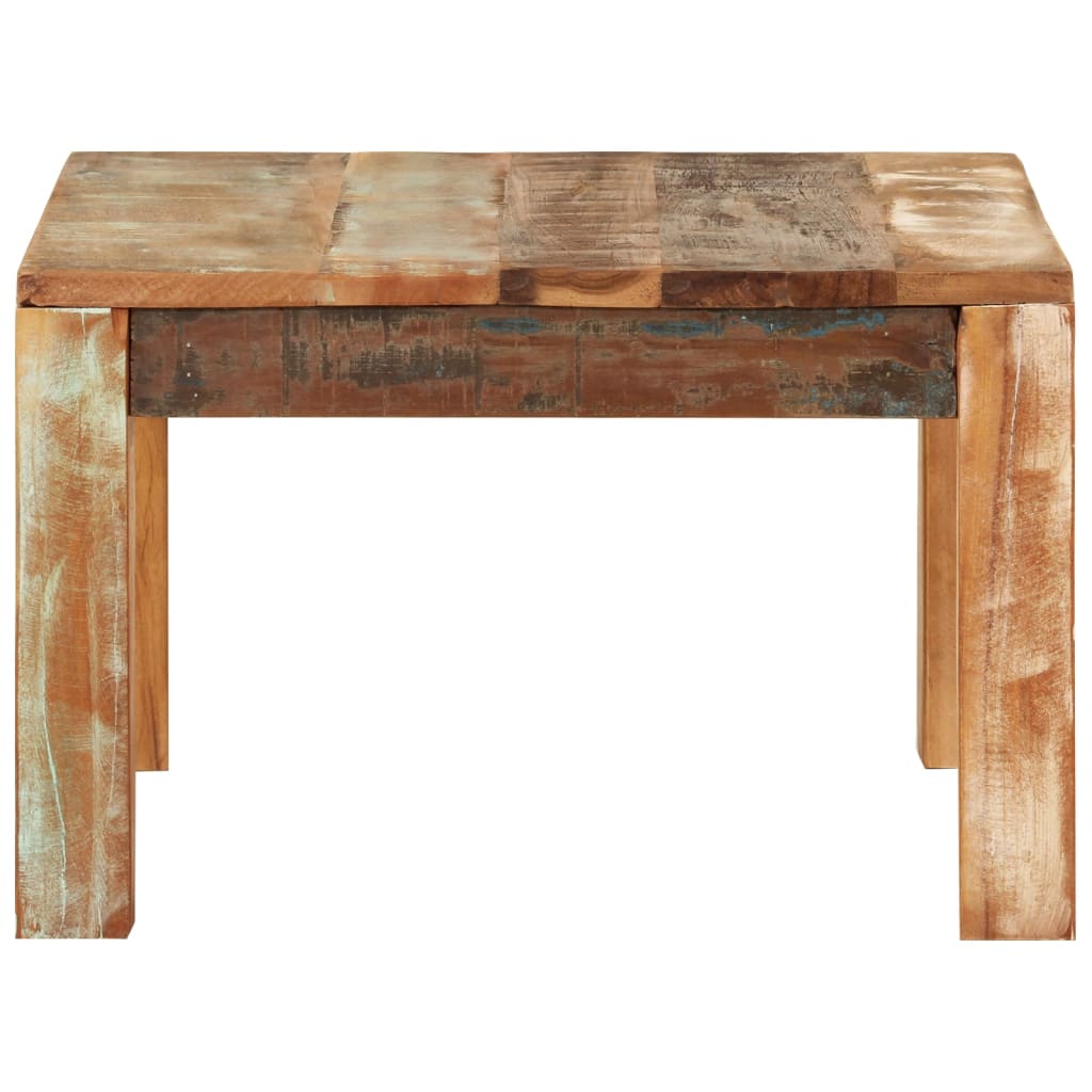 Salongbord Sofabord Tre 55x55x35 cm gjenvunnet heltre