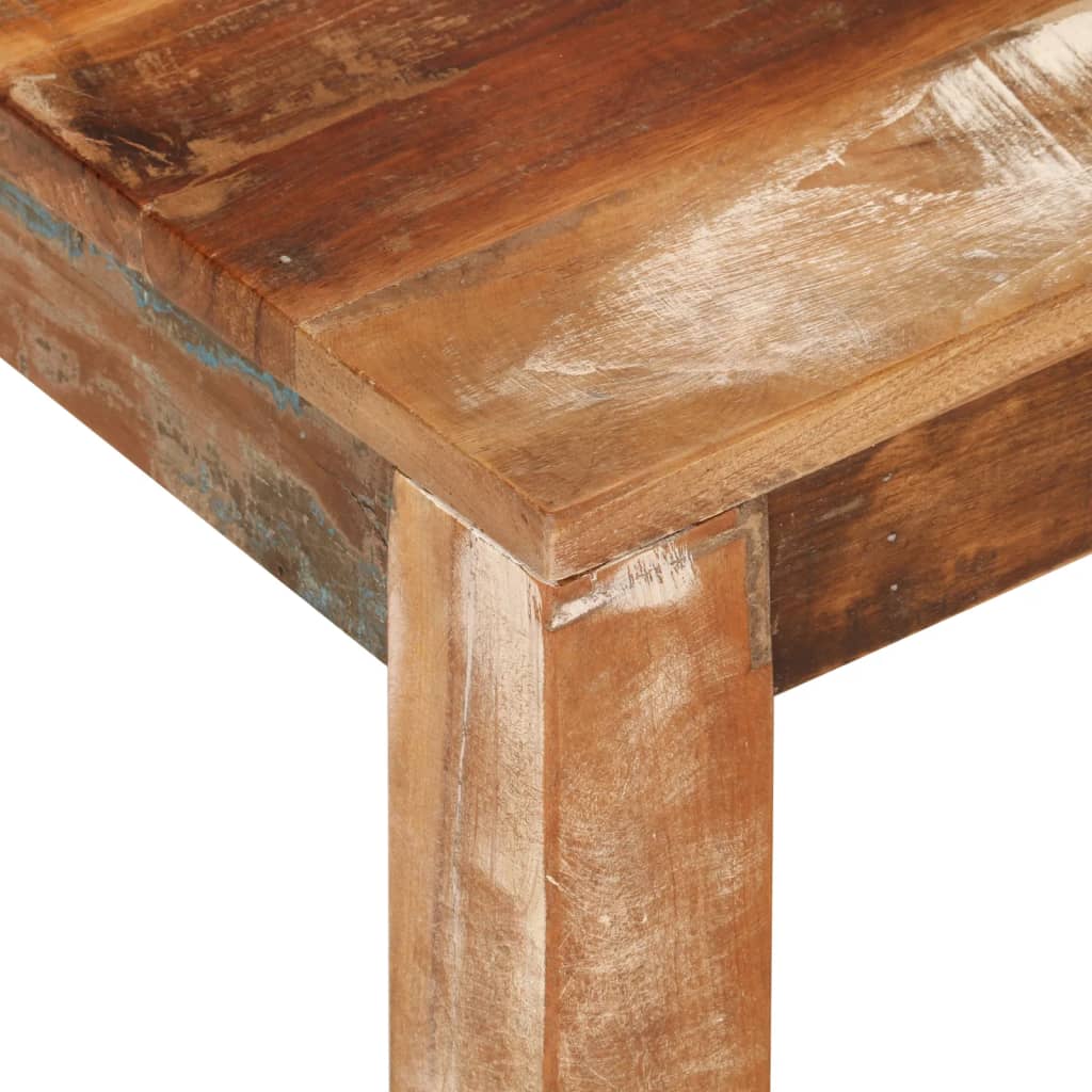 Salongbord Sofabord Tre 55x55x35 cm gjenvunnet heltre