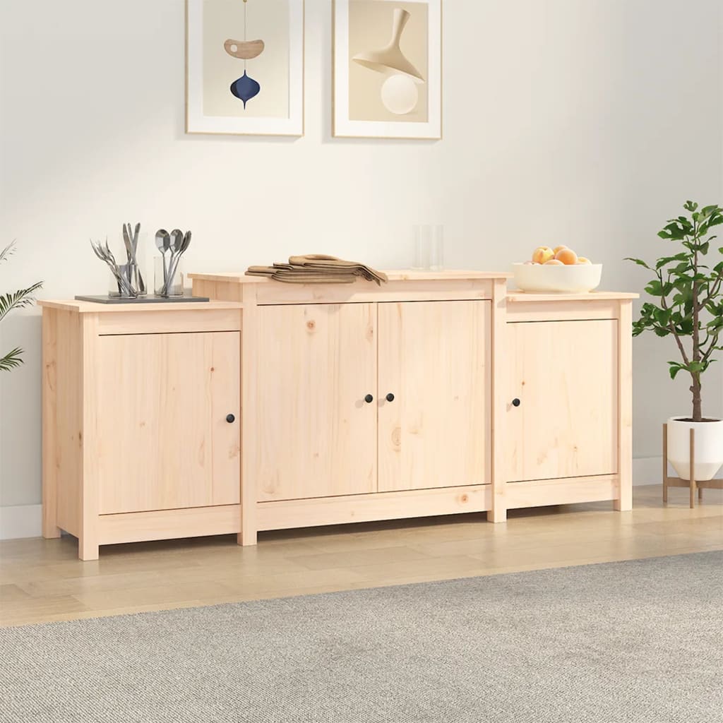 Skjenk Tre 164x37x68 cm heltre furu