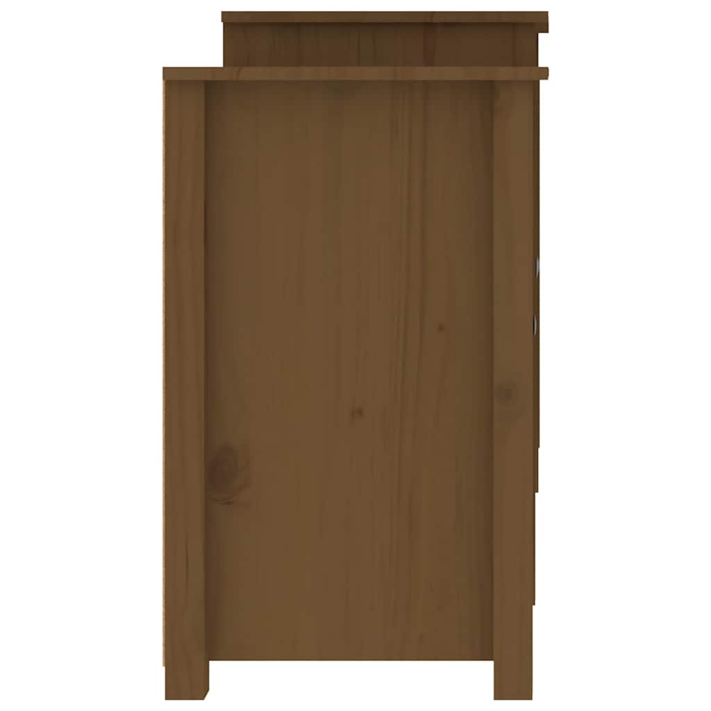 Skjenk Honningbrun 164x37x68 cm heltre furu