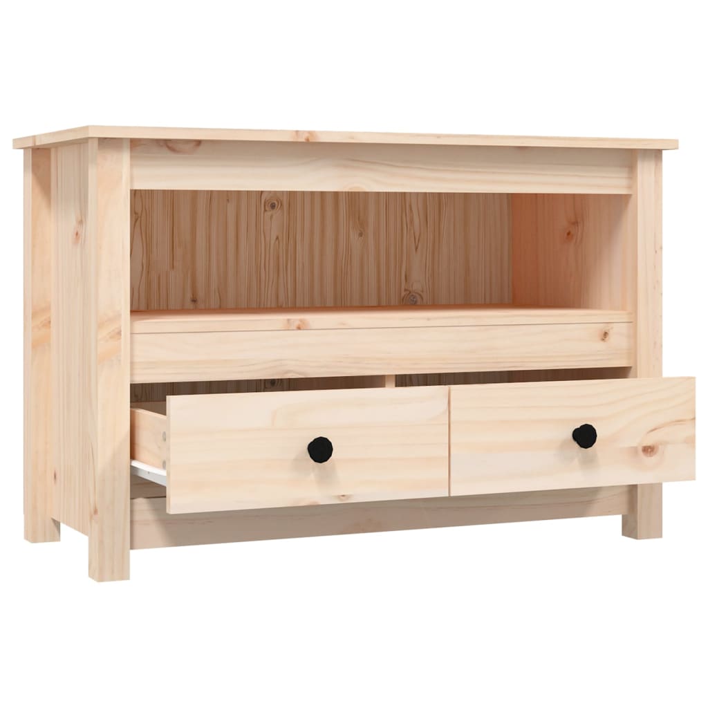TV-Møbel Tre TV-benk 79x35x52 cm heltre furu
