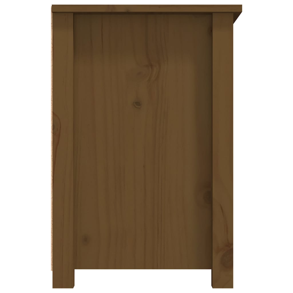 TV-Møbel Honningbrun TV-benk 79x35x52 cm heltre furu