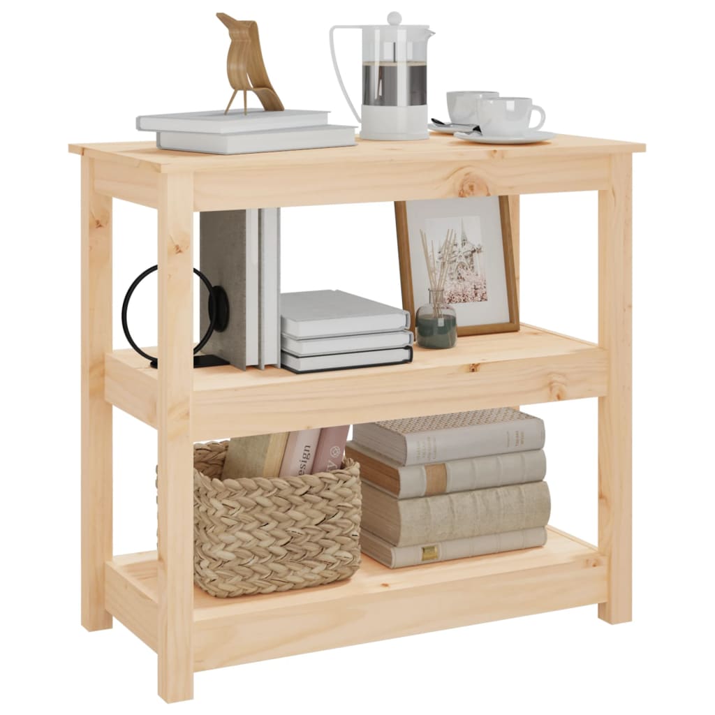 Avlastningsbord Konsollbord Tre 80x40x74 cm heltre furu