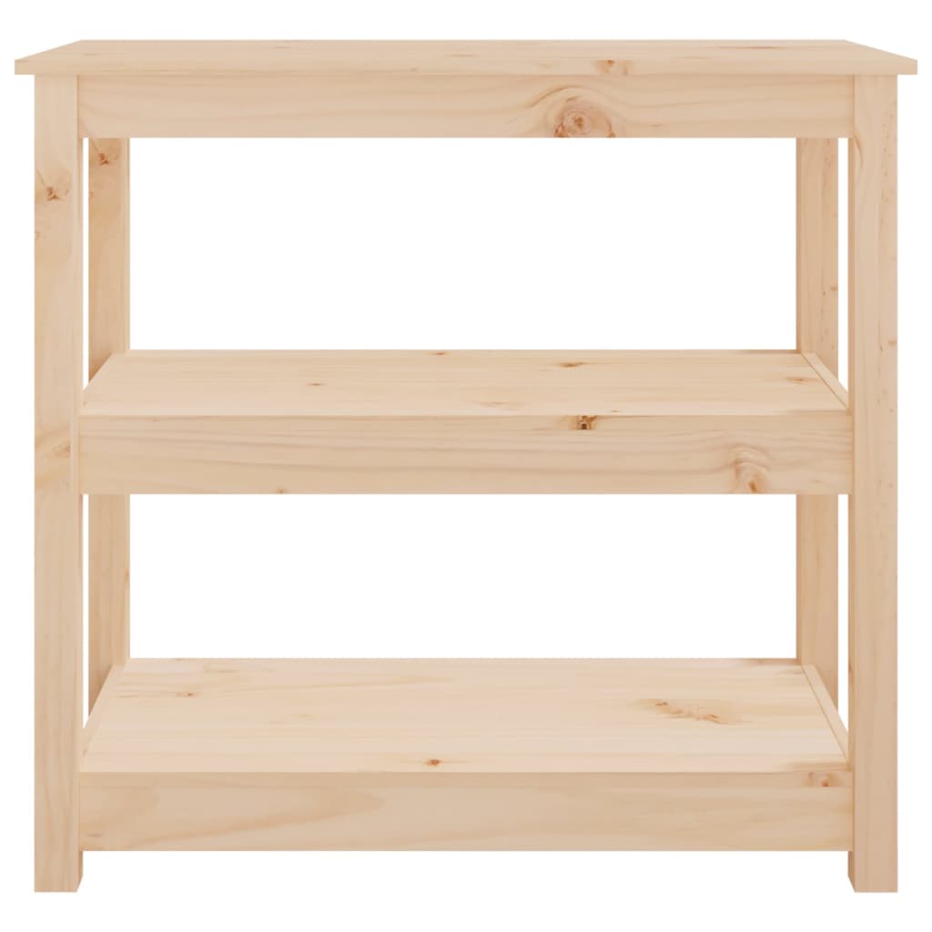 Avlastningsbord Konsollbord Tre 80x40x74 cm heltre furu