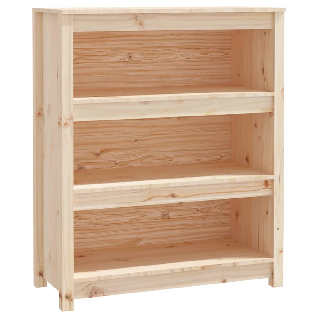 Bokhylle Tre 80x35x97 cm heltre furu
