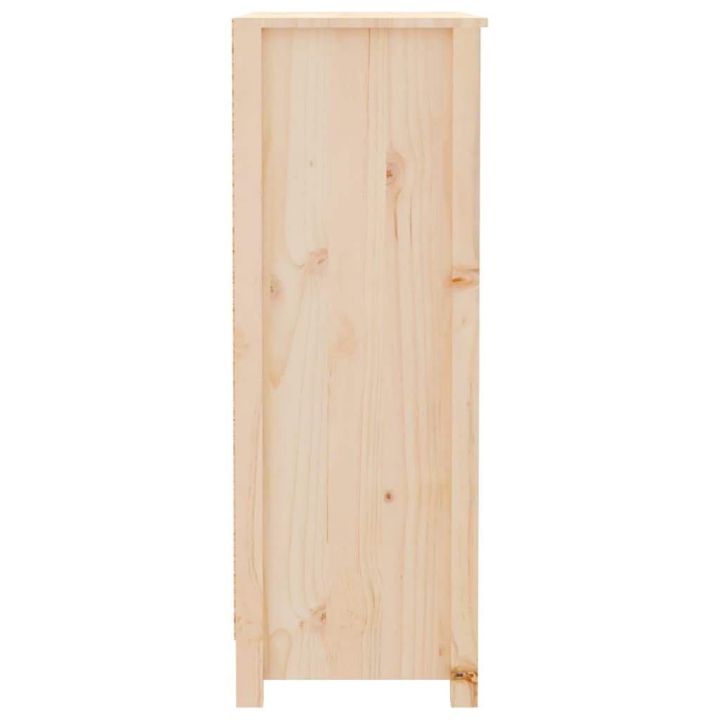 Bokhylle Tre 80x35x97 cm heltre furu
