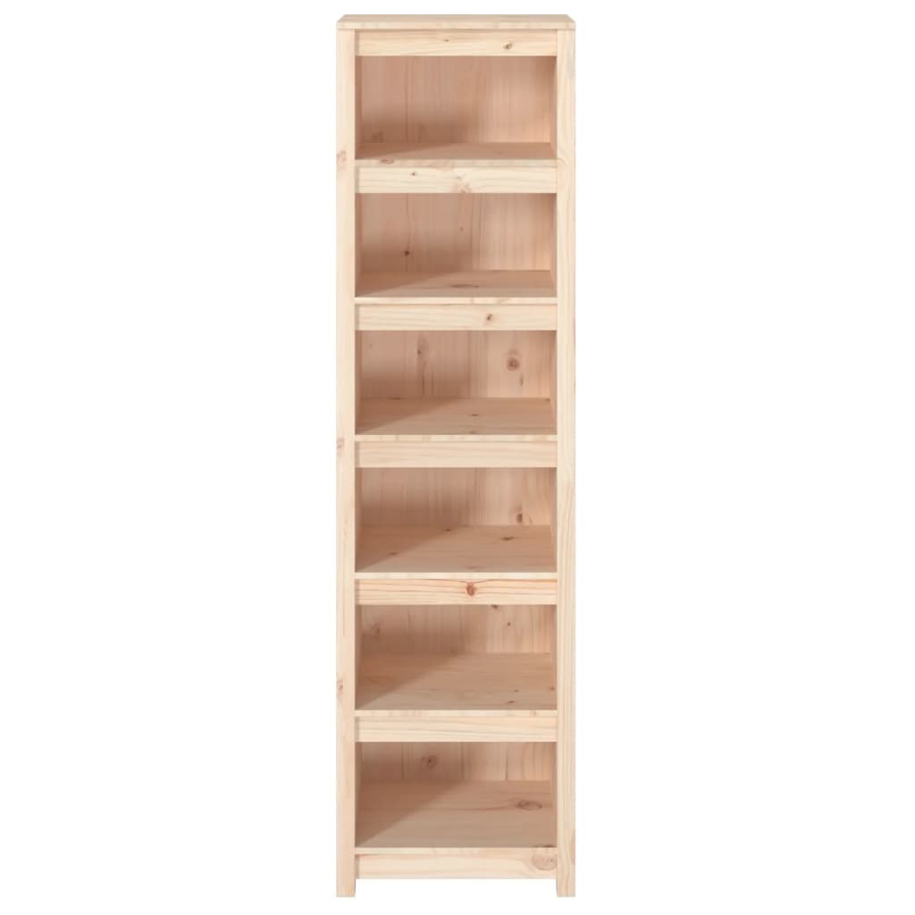 Bokhylle Tre 50x35x183 cm heltre furu