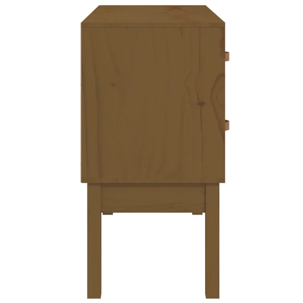 Kommode Honningbrun 90x40x78 cm heltre furu