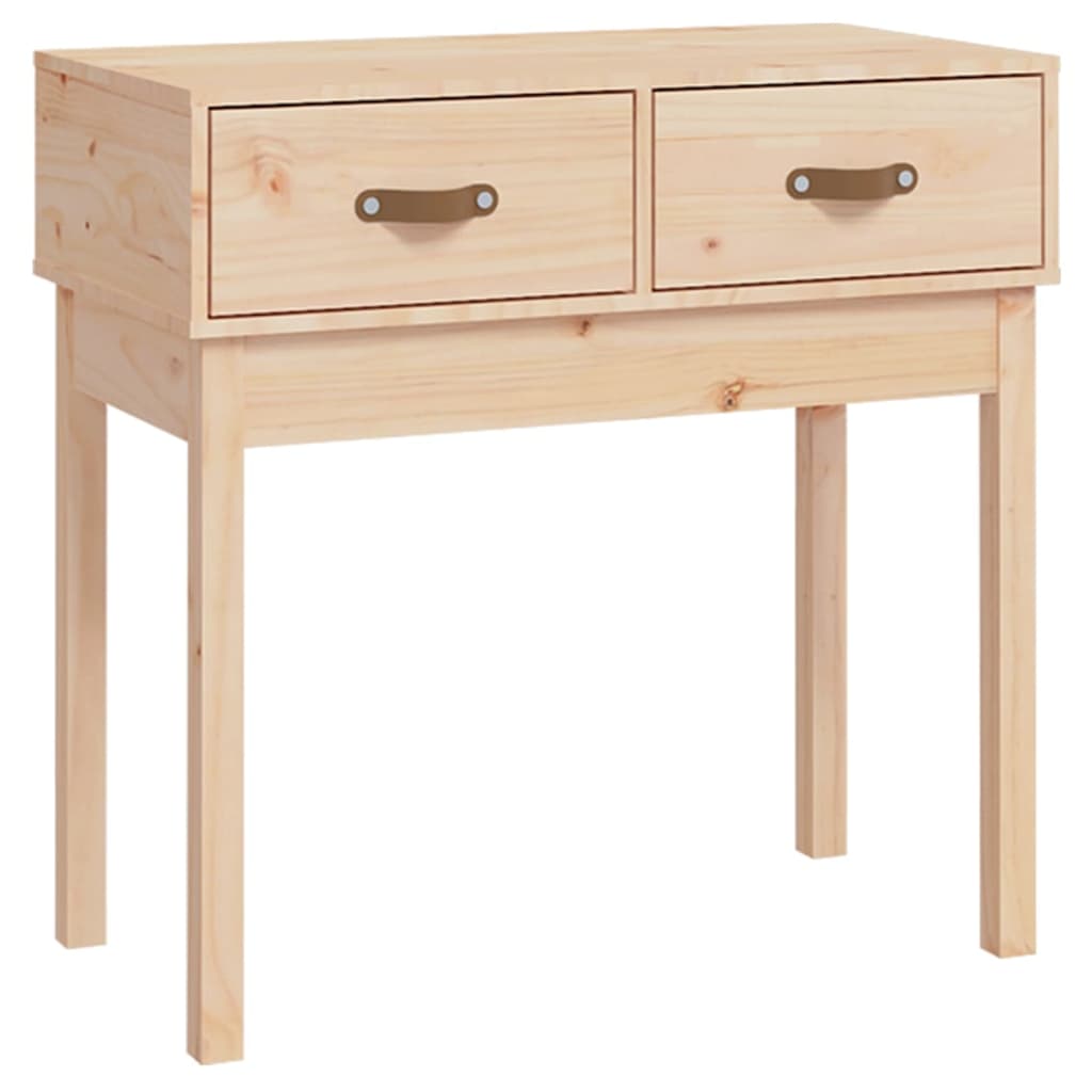 Avlastningsbord Konsollbord Tre 76,5x40x75 cm heltre furu