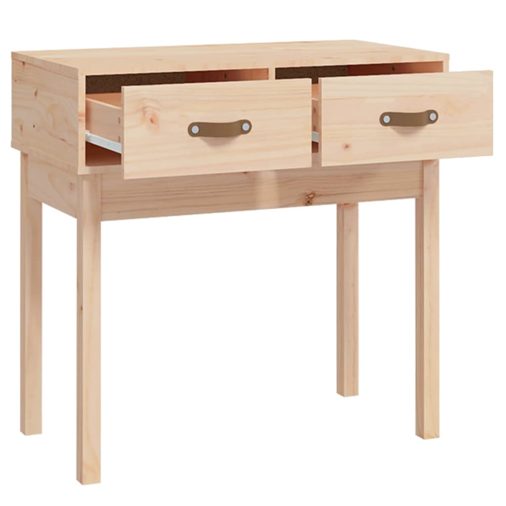 Avlastningsbord Konsollbord Tre 76,5x40x75 cm heltre furu