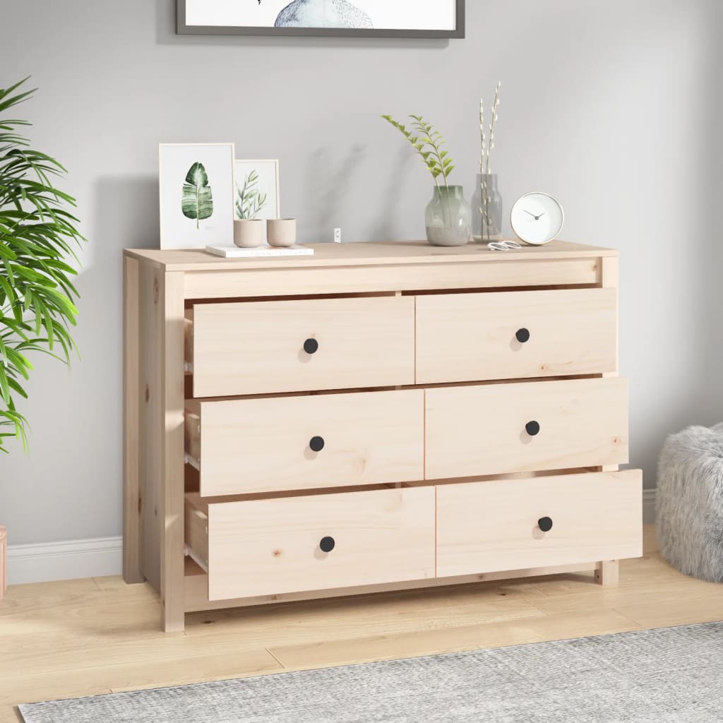 Kommode Tre heltre furu 100x40x72 cm