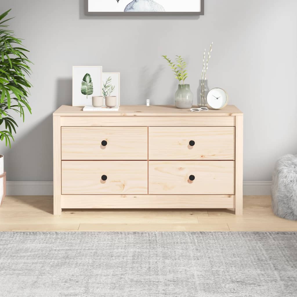 Kommode Tre heltre furu 100x40x54 cm