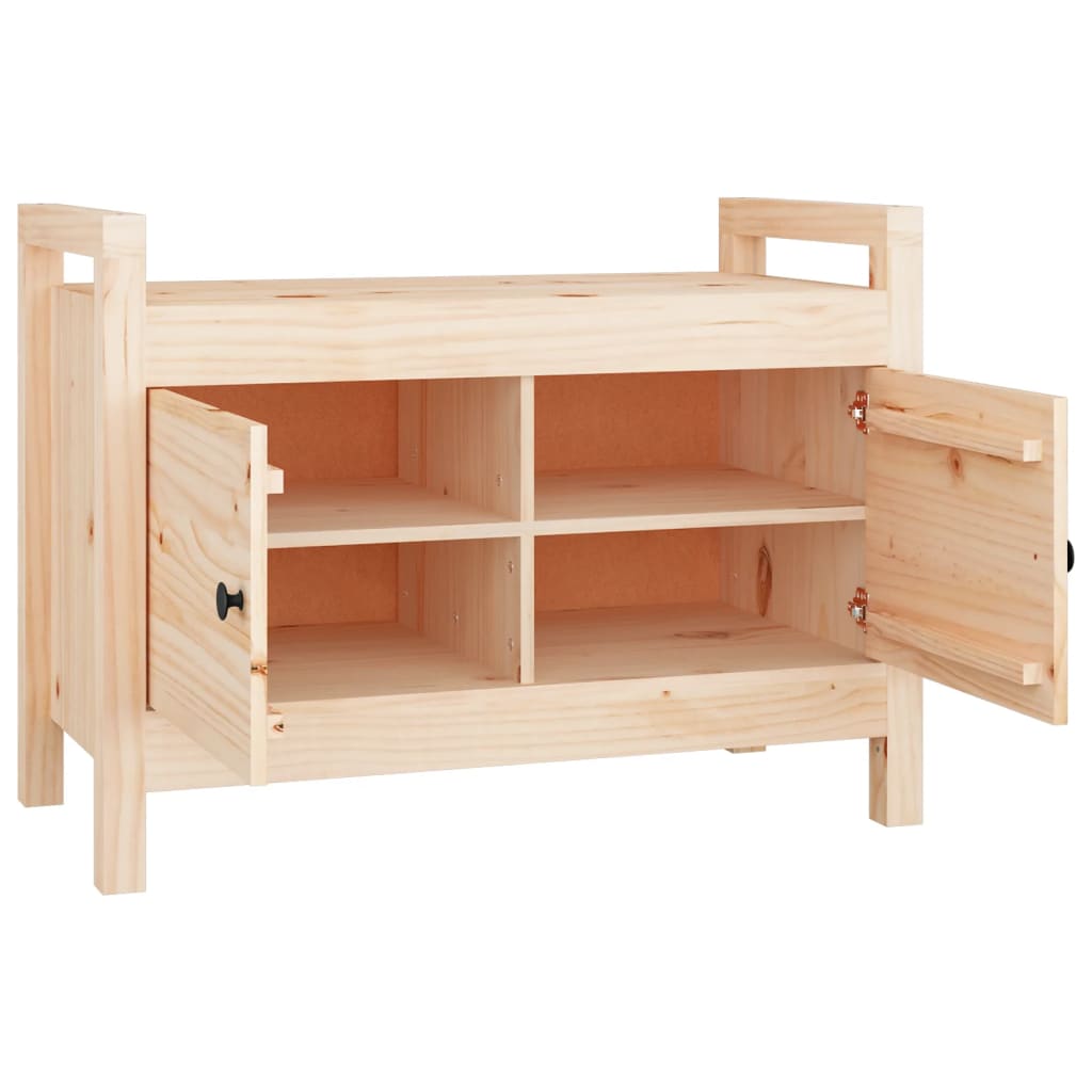 Sittebenk Gangbenk 80x40x60 cm heltre furu