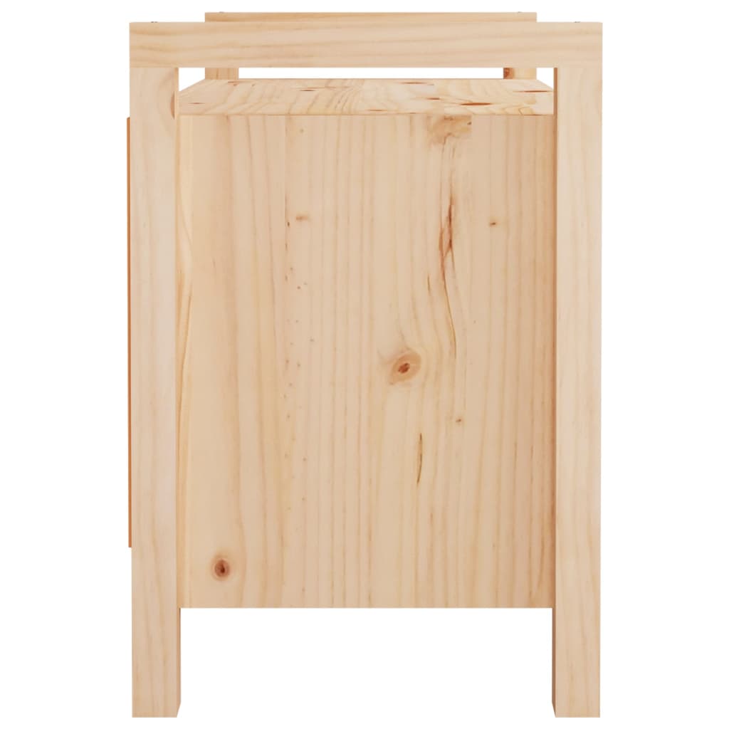 Sittebenk Gangbenk 80x40x60 cm heltre furu