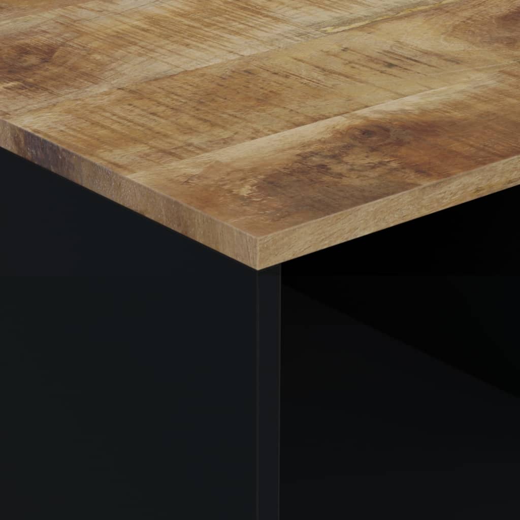Salongbord Sofabord Tre 80x50x40 cm heltre mango og