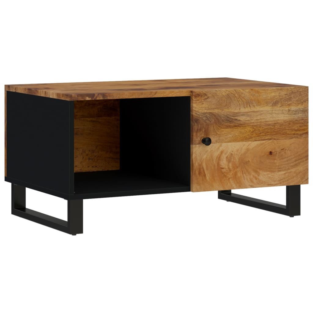 Salongbord Sofabord Tre 80x50x40 cm heltre mango og