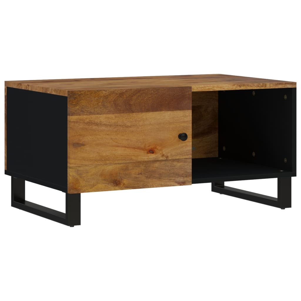Salongbord Sofabord Tre 80x50x40 cm heltre mango og