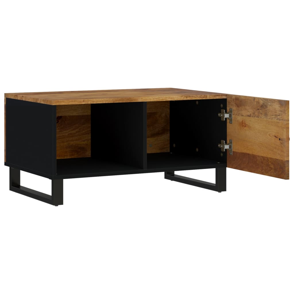 Salongbord Sofabord Tre 80x50x40 cm heltre mango og