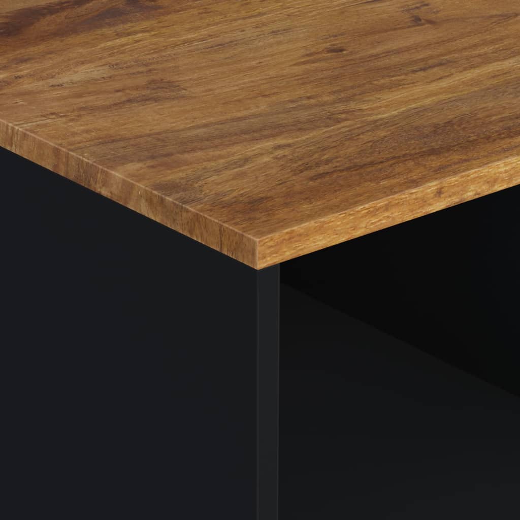 Salongbord Sofabord Tre 80x50x40 cm heltre mango og