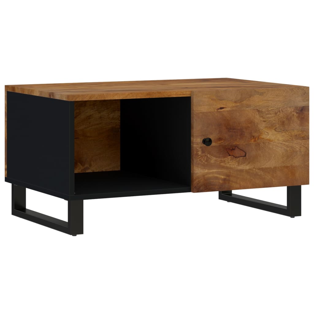Salongbord Sofabord Tre 80x50x40 cm heltre mango og