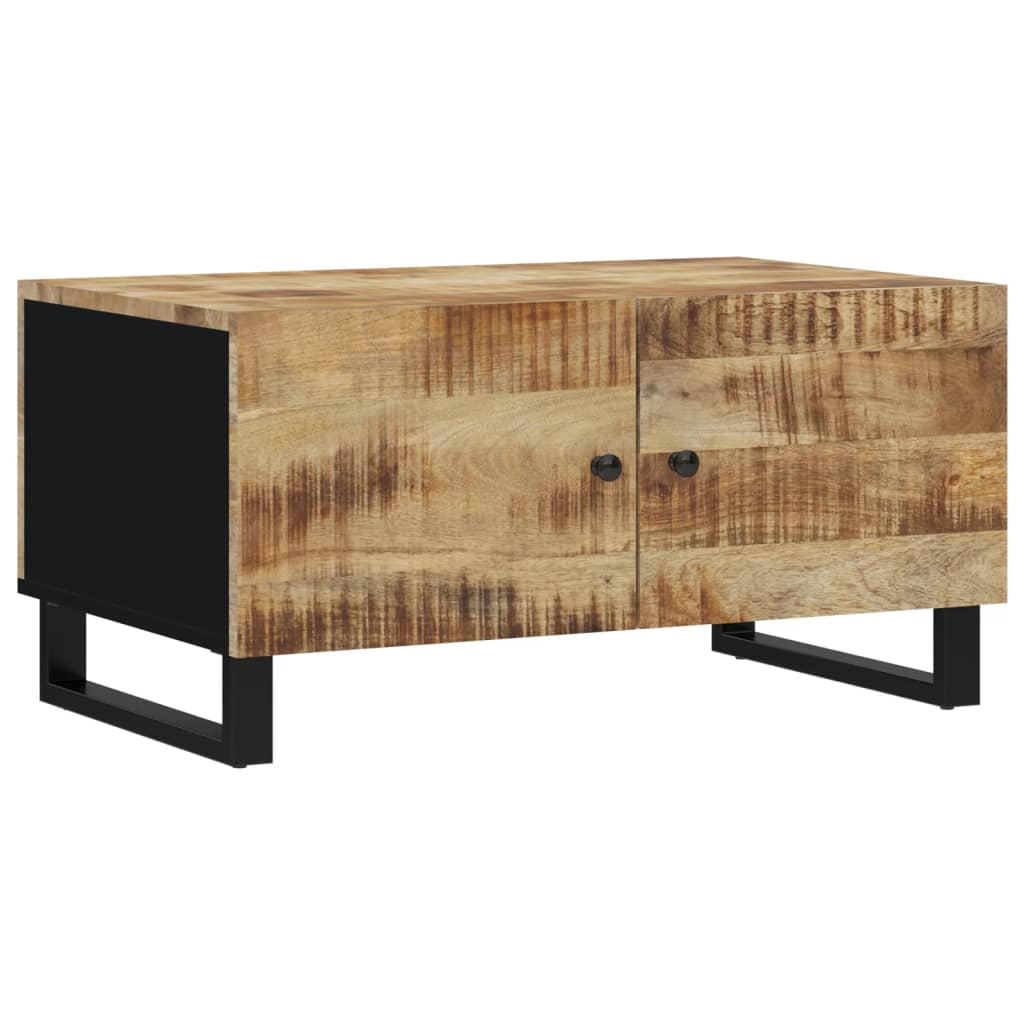 Salongbord Sofabord Tre 80x50x40 cm heltre mango og