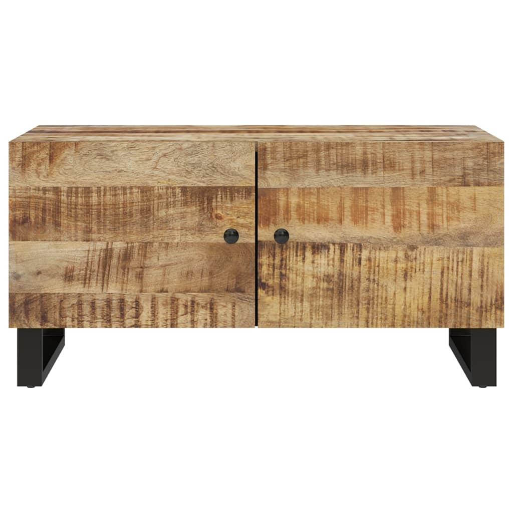 Salongbord Sofabord Tre 80x50x40 cm heltre mango og