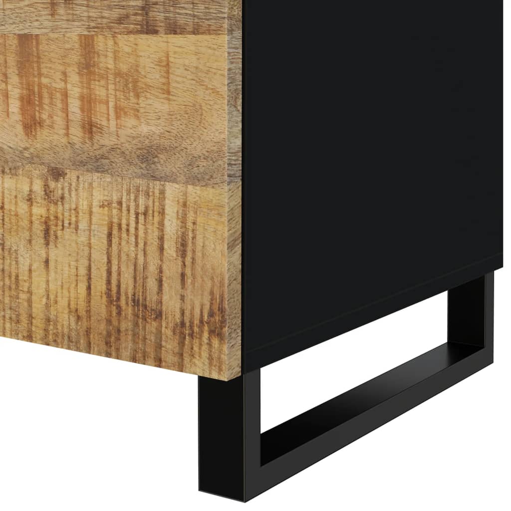 Salongbord Sofabord Tre 80x50x40 cm heltre mango og