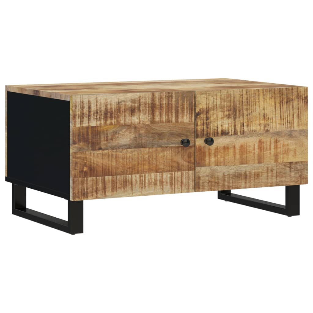 Salongbord Sofabord Tre 80x50x40 cm heltre mango og