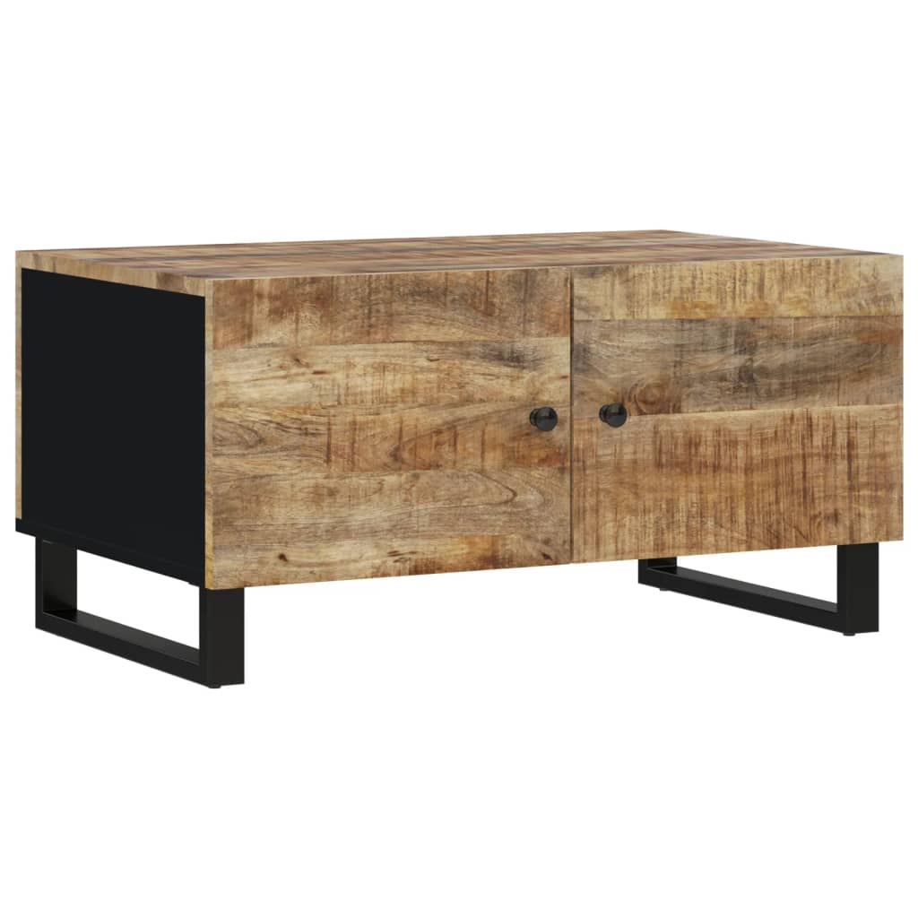 Salongbord Sofabord Tre 80x50x40 cm heltre mango og