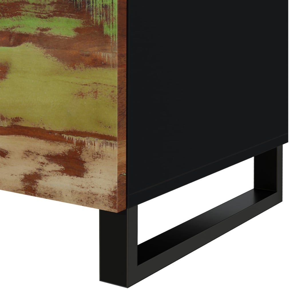 Salongbord Sofabord Tre 80x50x40 cm gjenvunnet heltre og