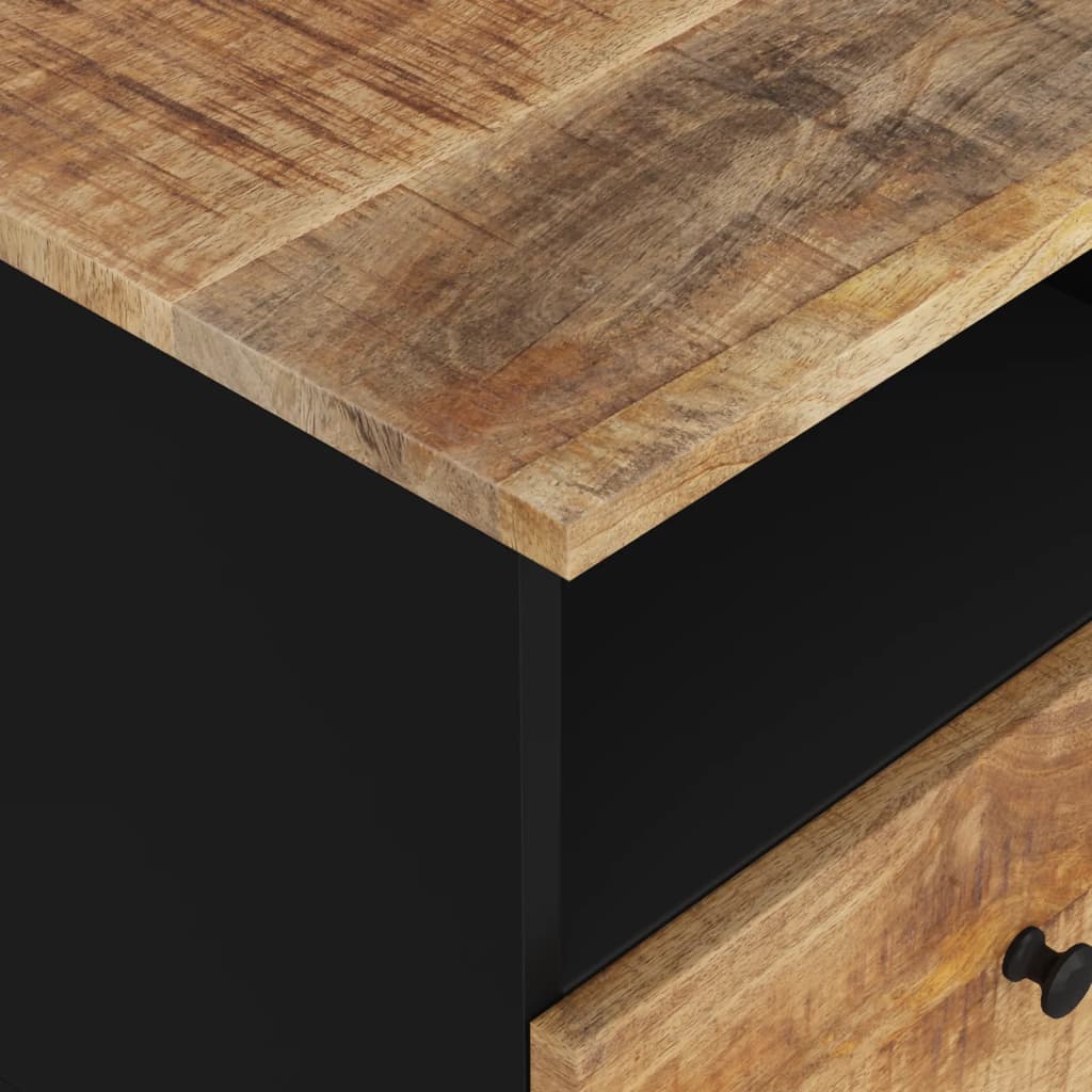 Nattbord Sengbord Tre Heltre mango og