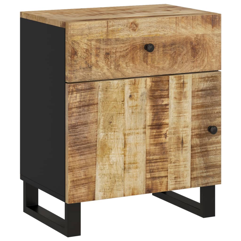 Nattbord Sengbord Tre 50x33x60 cm heltre mango og