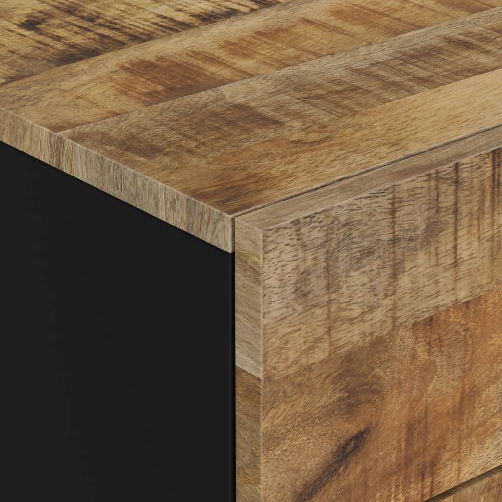 Nattbord Sengbord Tre 50x33x60 cm heltre mango og