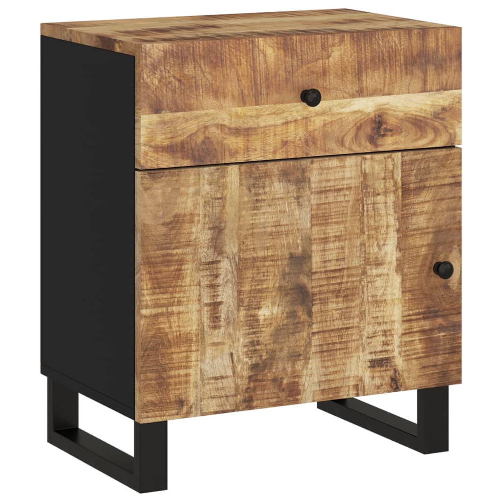 Nattbord Sengbord Tre 50x33x60 cm heltre mango og