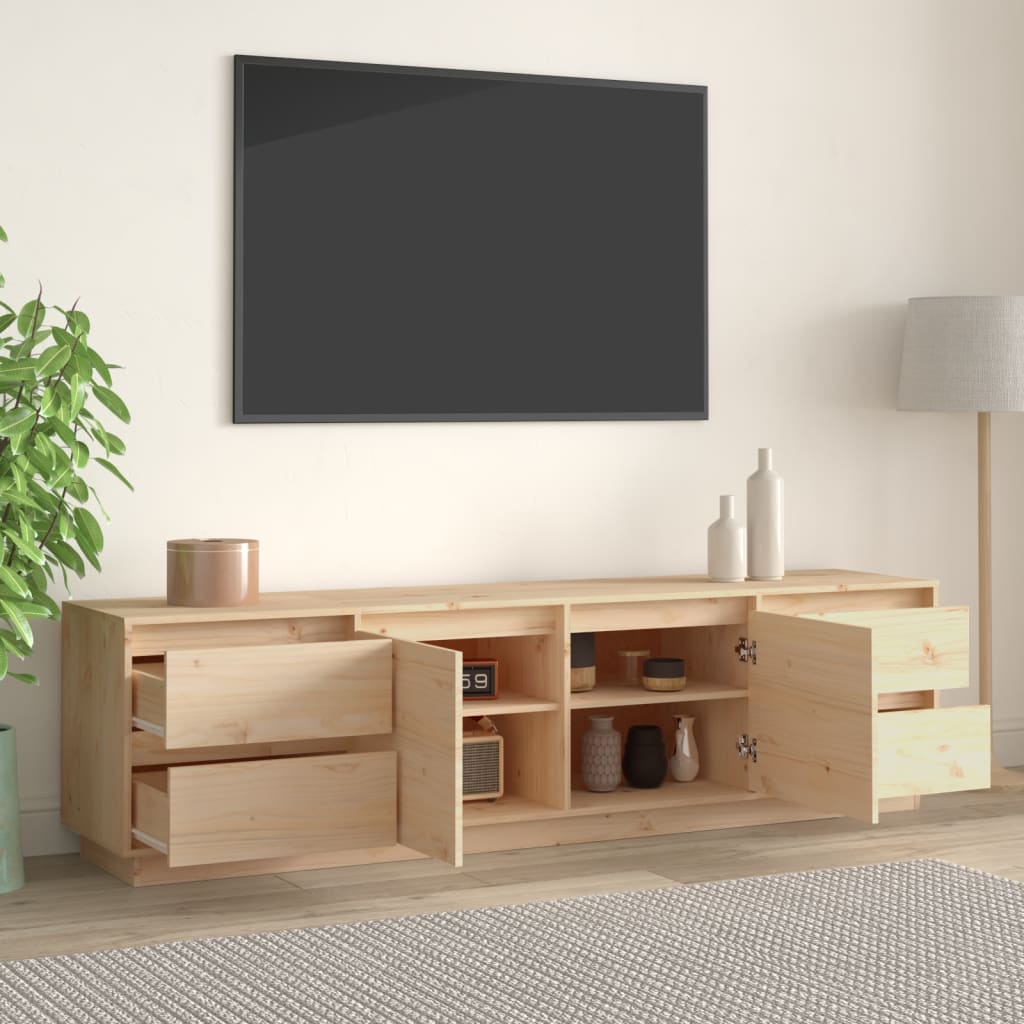 TV-Møbel Tre TV-benk 176x37x47,5 cm heltre furu
